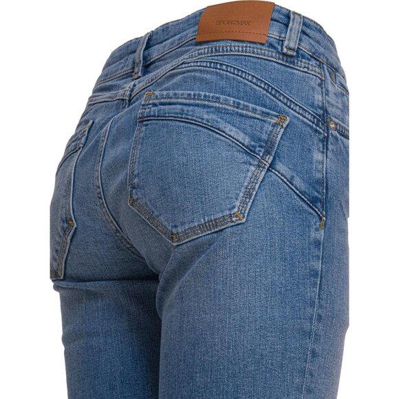 Max Mara Sportmax Perfect Fit Flare Jeans tag size 26 Women - Picture 4 of 4